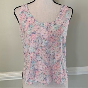 Victoria’s Secret Floral Tank Top